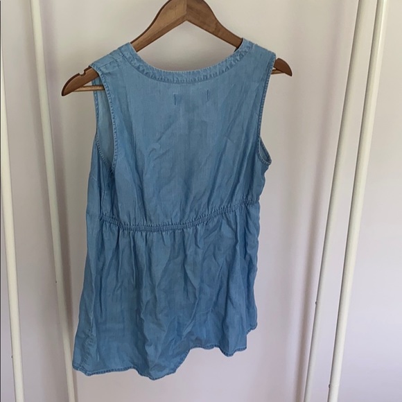 Old Navy Denim Baby Doll Shirt - Picture 2 of 3